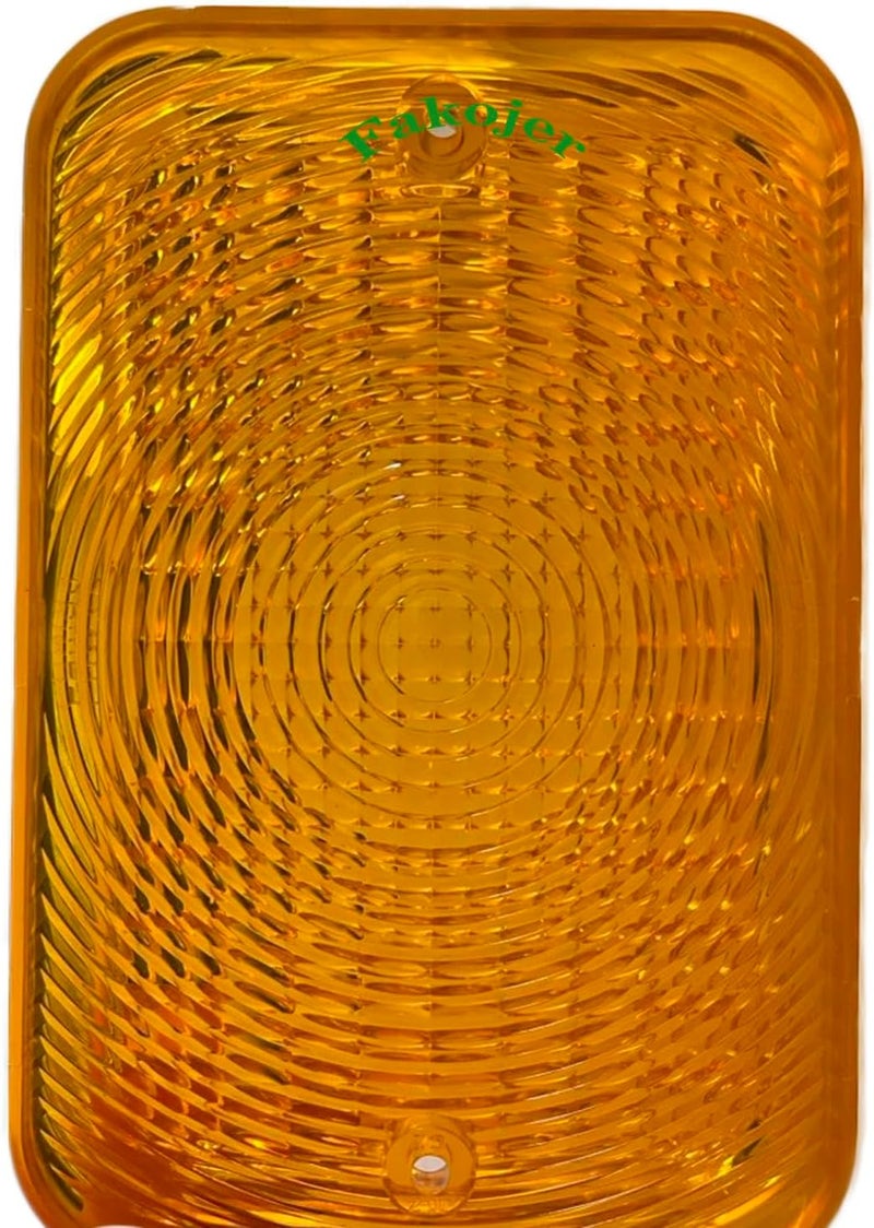 Fakojer 2X LVU18745 Amber Light Lens Compatible with John Deere Tractor 1023E 1025R 1026R 2025R 2027R 2032R 2038R 2305 2520 4066M 4105 4120 4200 (2X LVU18745) - Image 3